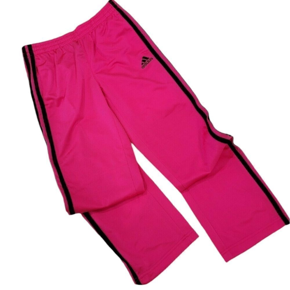 Adidas pink joggers